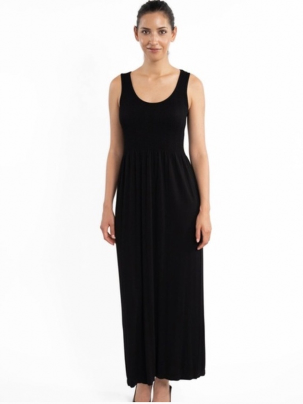 Elietian black maxi dress
